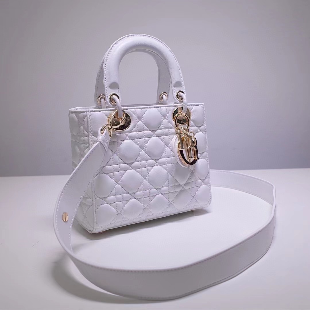 Dior Lady Bag  Cannage Calfskin（20-16.5-8CM） - DopestKickz