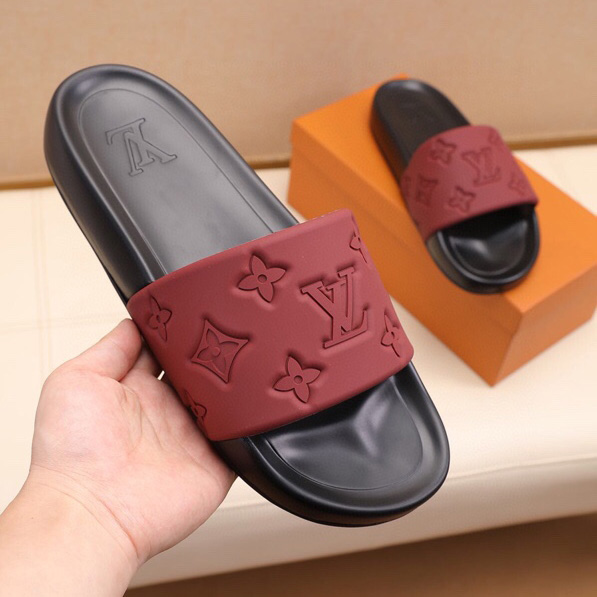 Louis Vuitton Monogram Slippers - DopestKickz