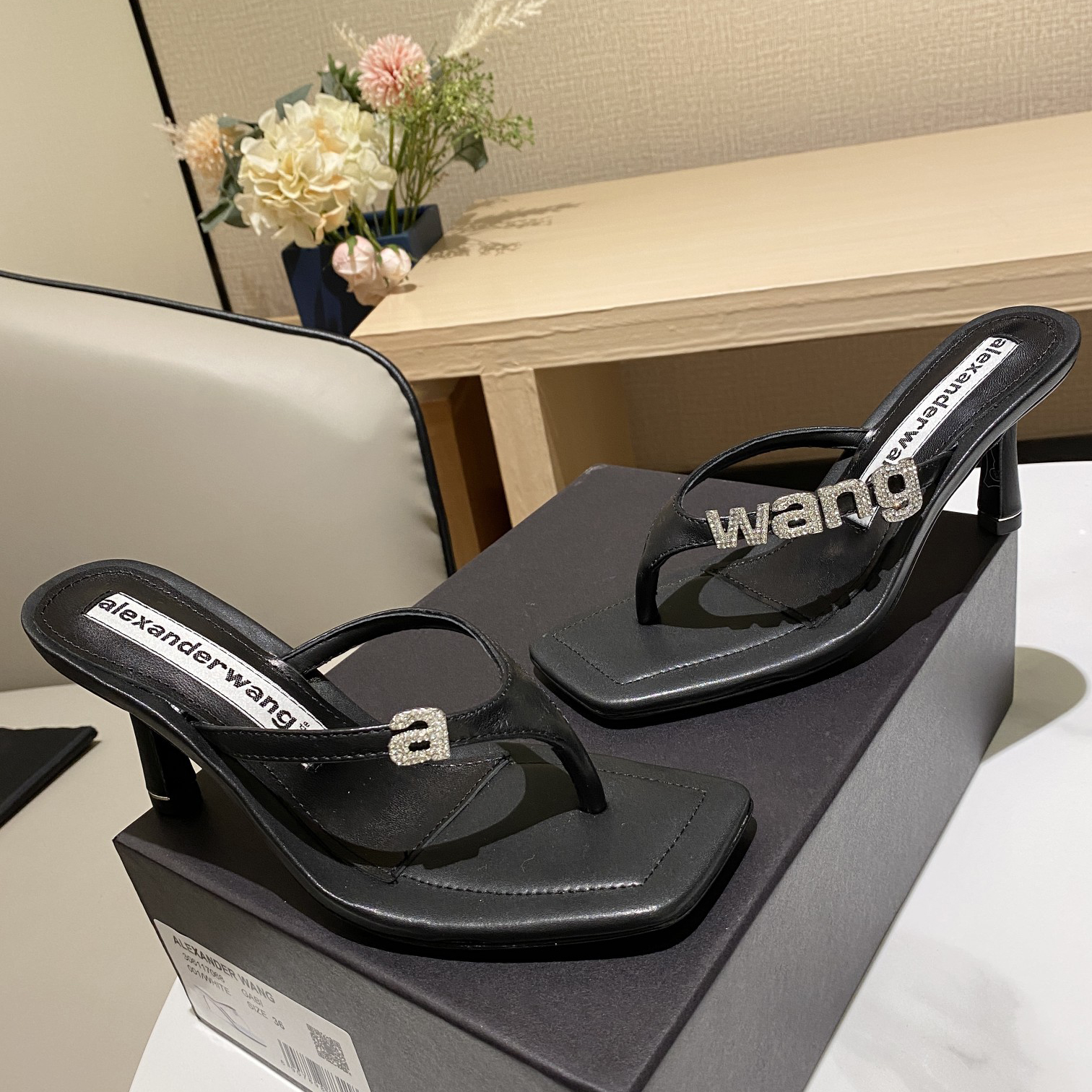 Alexander Wang Clip Toe High-Heeled Sandals - DopestKickz