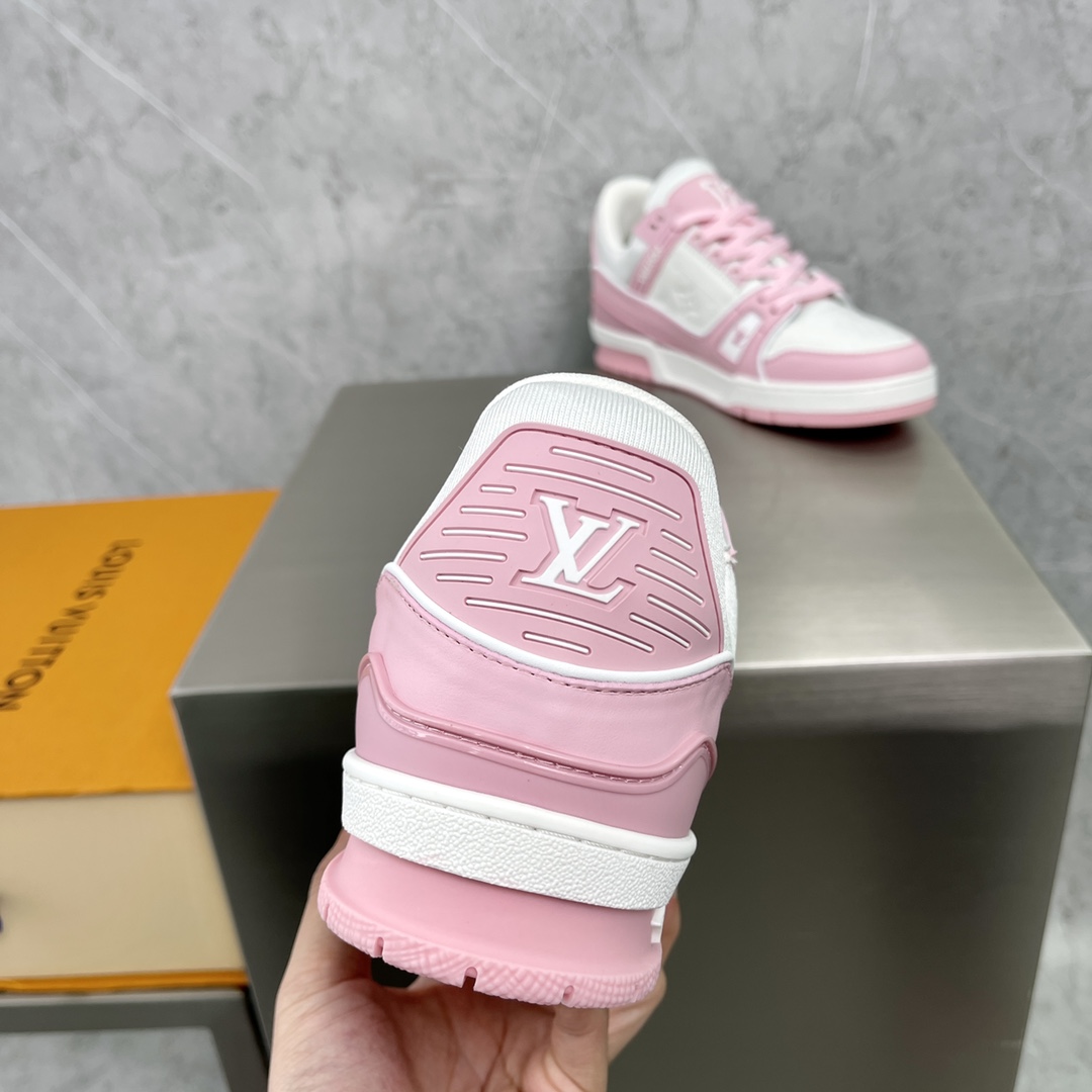Louis Vuitton LV  Trainer Sneaker(Upon UK Size) - DopestKickz