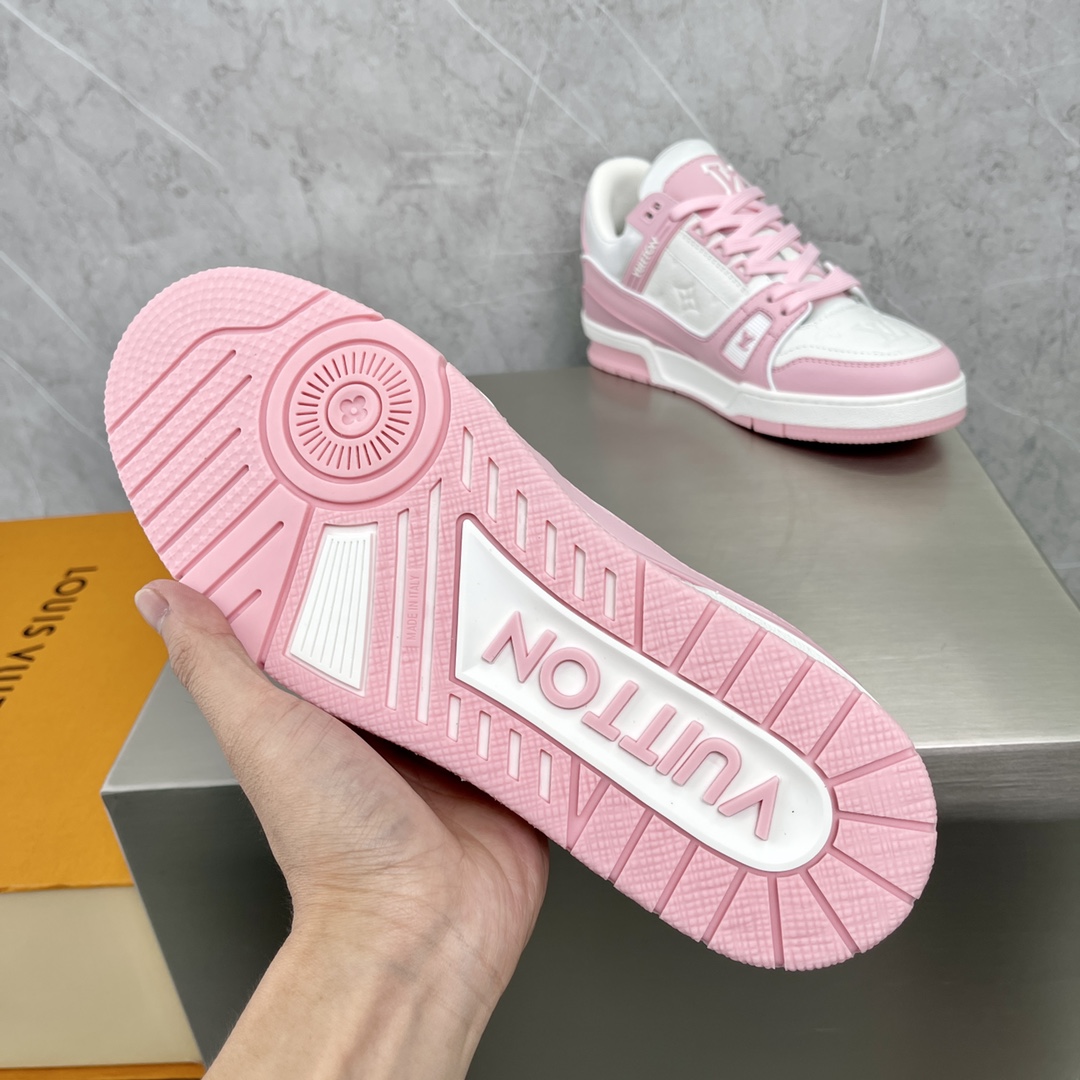 Louis Vuitton LV  Trainer Sneaker(Upon UK Size) - DopestKickz