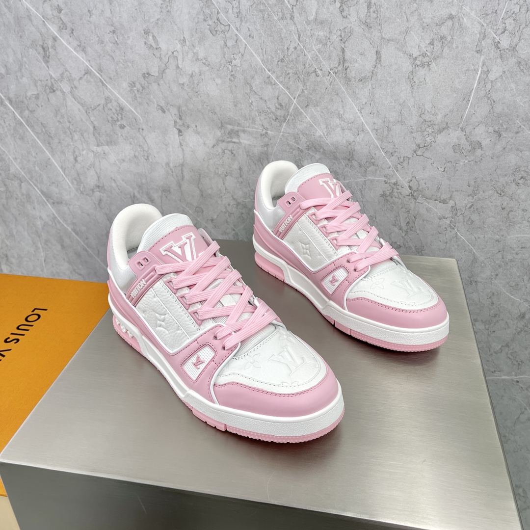 Louis Vuitton LV  Trainer Sneaker(Upon UK Size) - DopestKickz