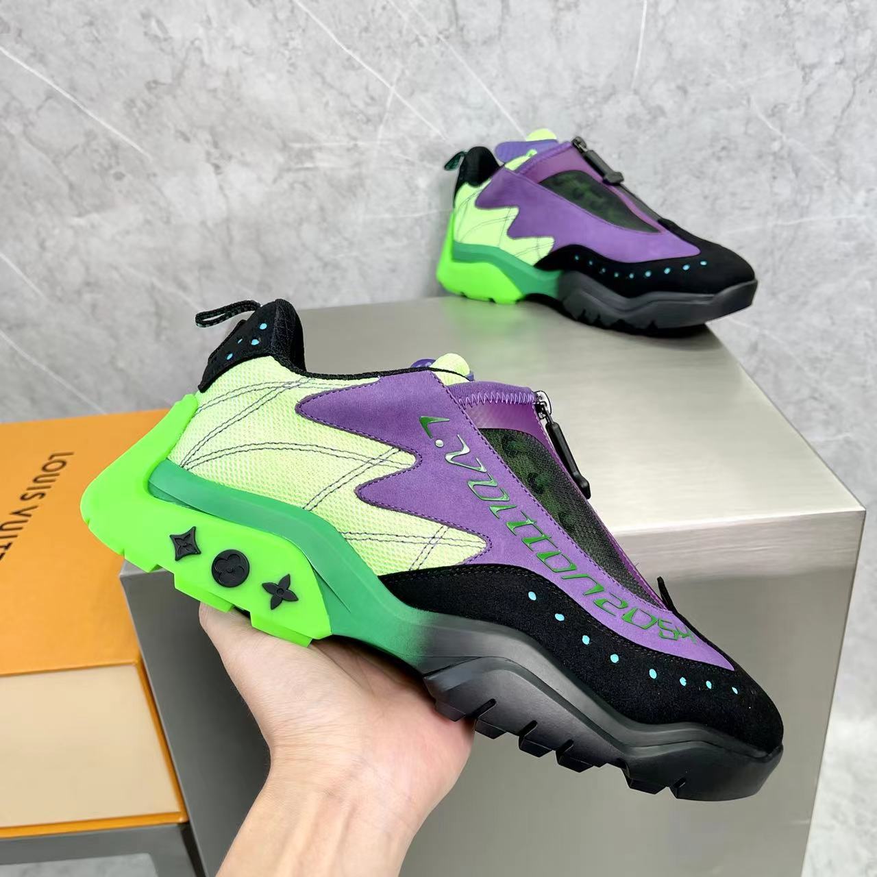 Louis Vuitton Men's Millenium Sneaker - DopestKickz