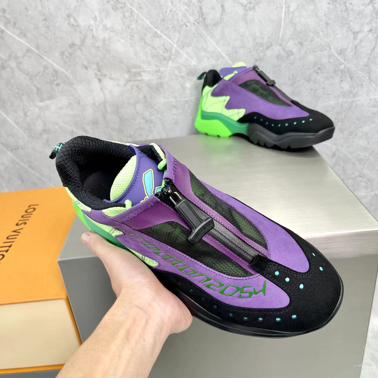 Louis Vuitton Men's Millenium Sneaker - DopestKickz