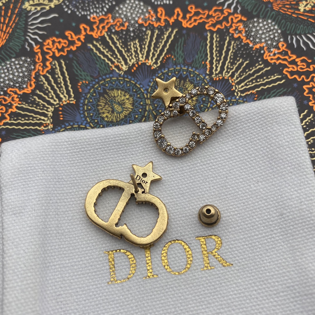 Dior 'CD'  Earrings - DopestKickz