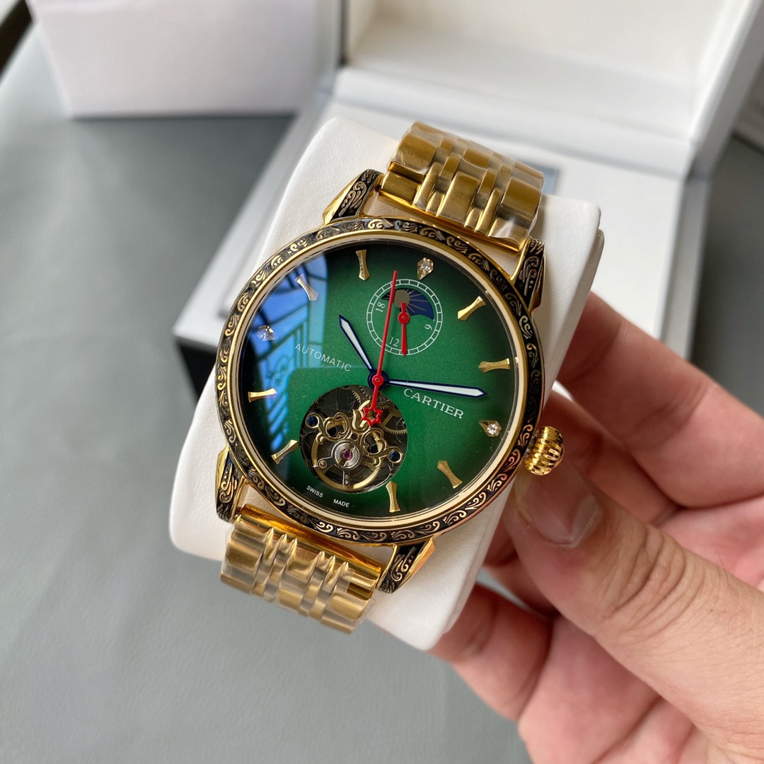 Cartier Watch 46mm - DopestKickz