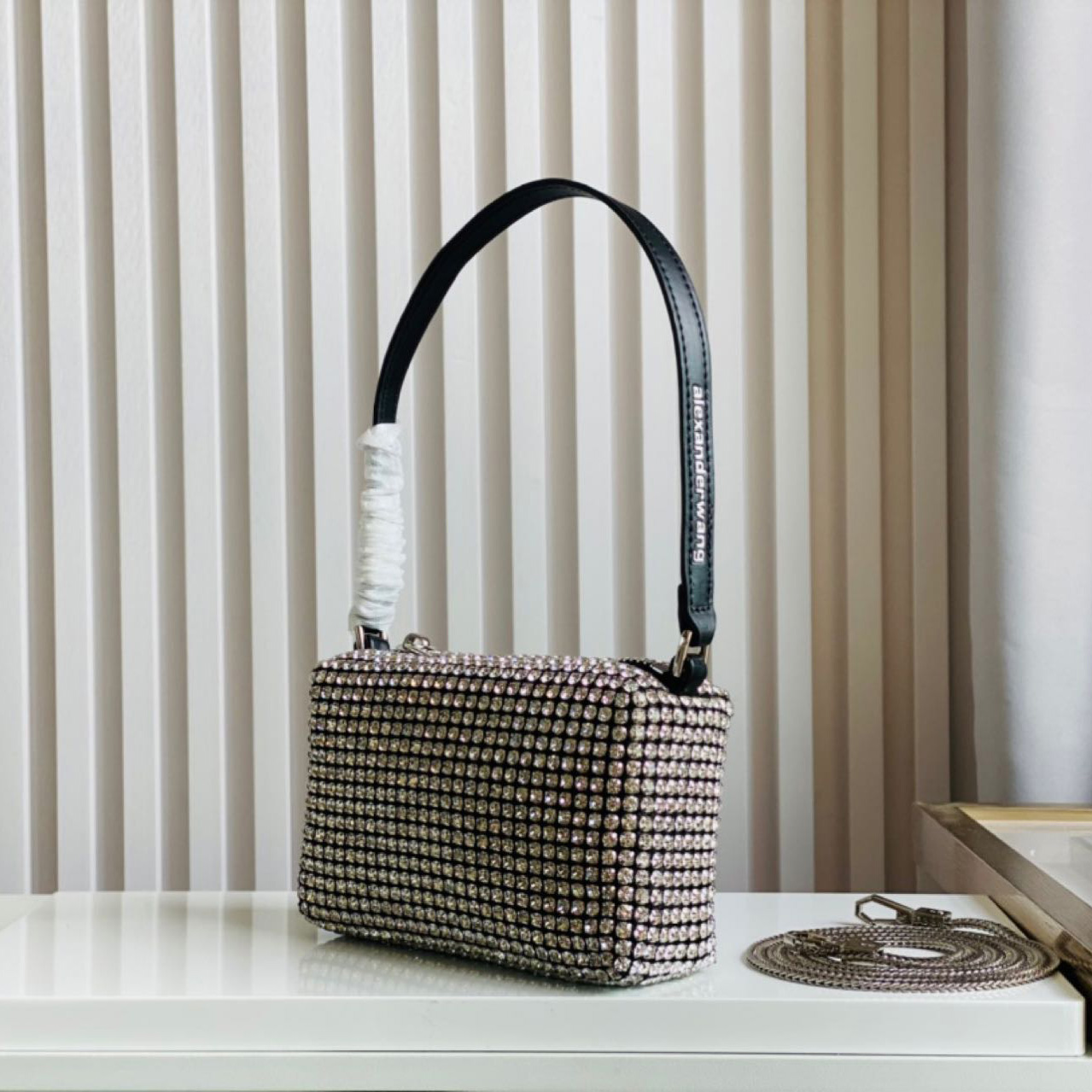 Alexander Wang Mini Rhinestone Bag - DopestKickz