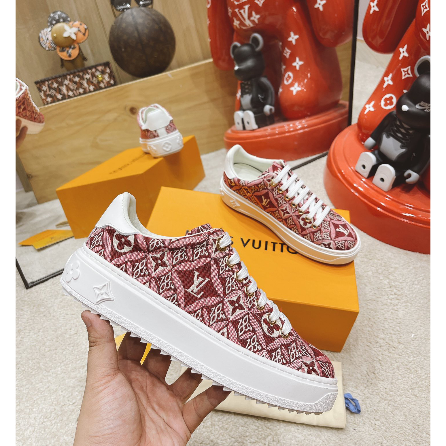 Louis Vuitton Crafty Stellar Sneaker - DopestKickz