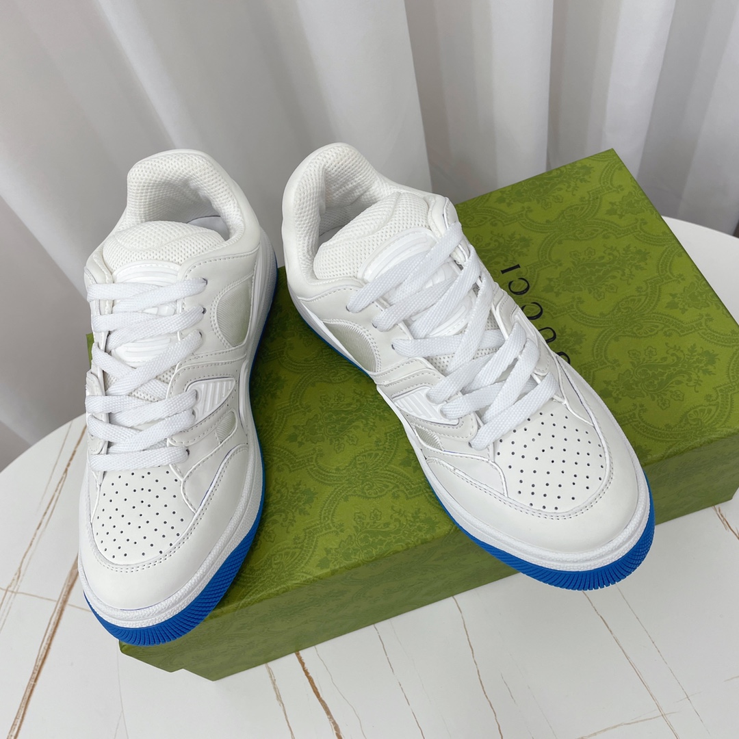 Gucci  Basket Sneaker With Lnterlocking G  - DopestKickz