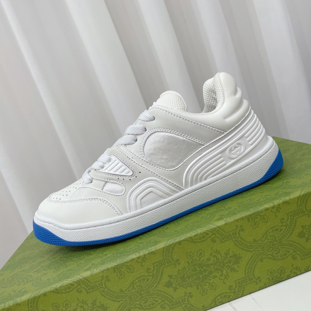 Gucci  Basket Sneaker With Lnterlocking G  - DopestKickz