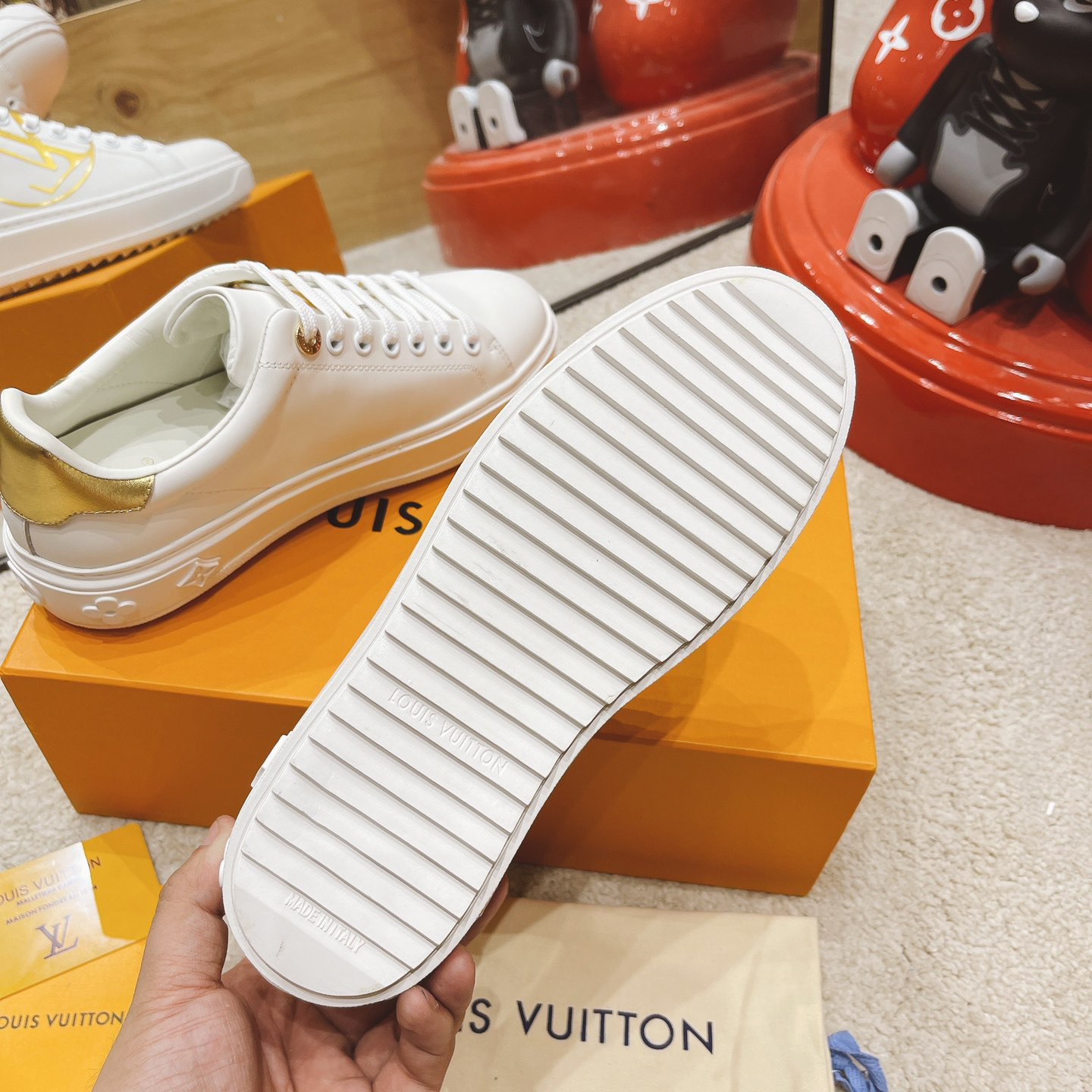Louis Vuitton Time Out Sneaker  - DopestKickz