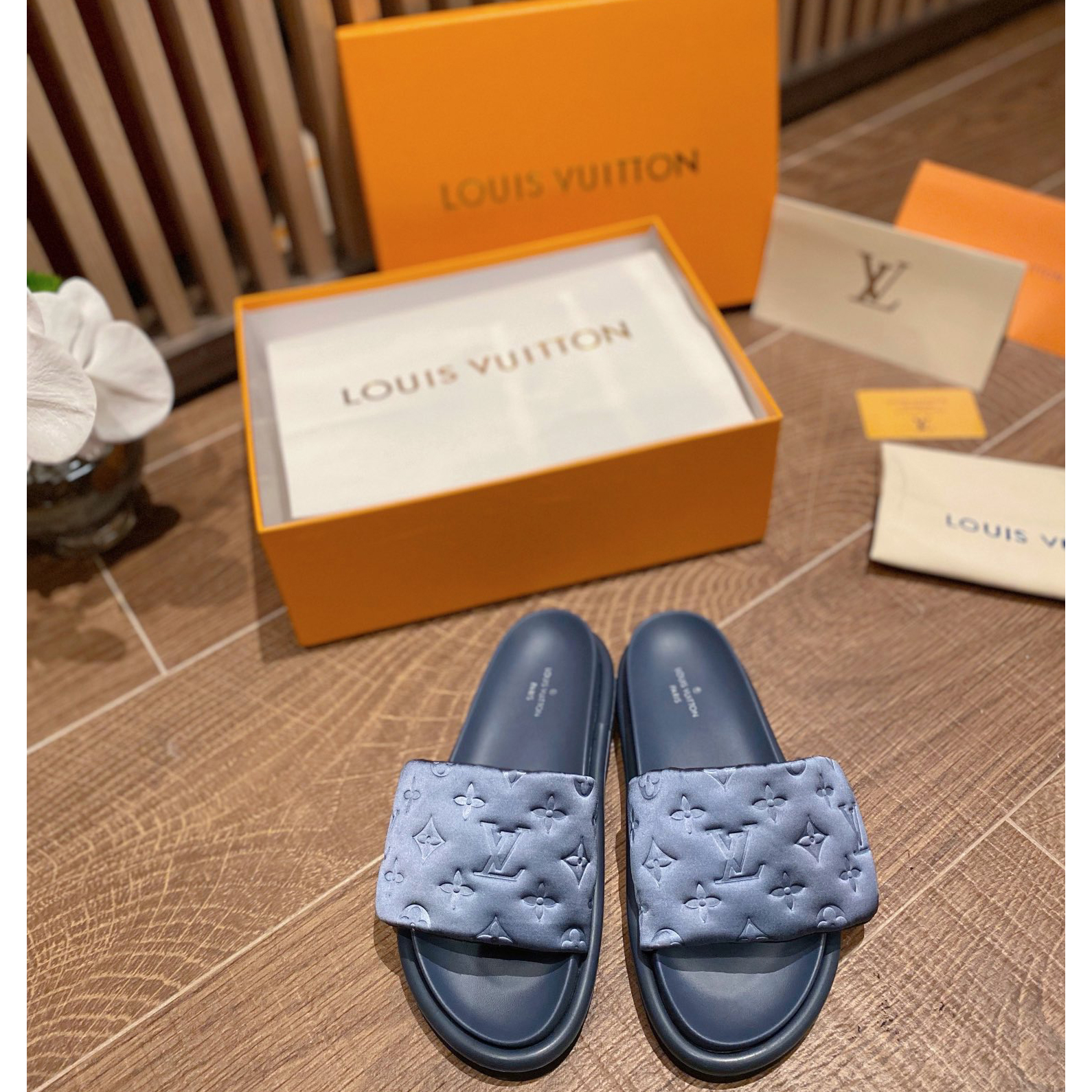 Louis Vuitton Pool Pillow Comfort Mules - DopestKickz