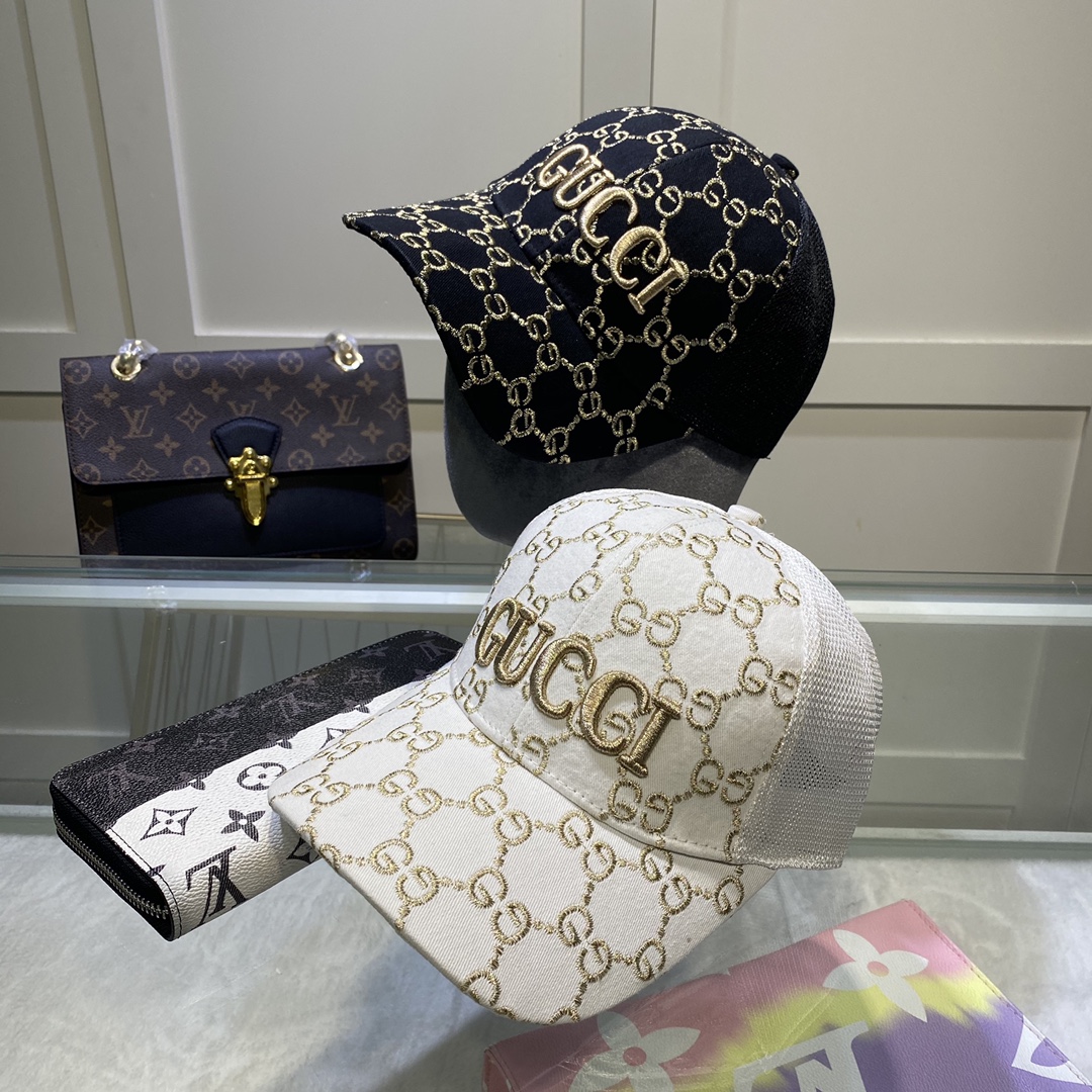 Gucci GG  Baseball Cap In Black - DopestKickz