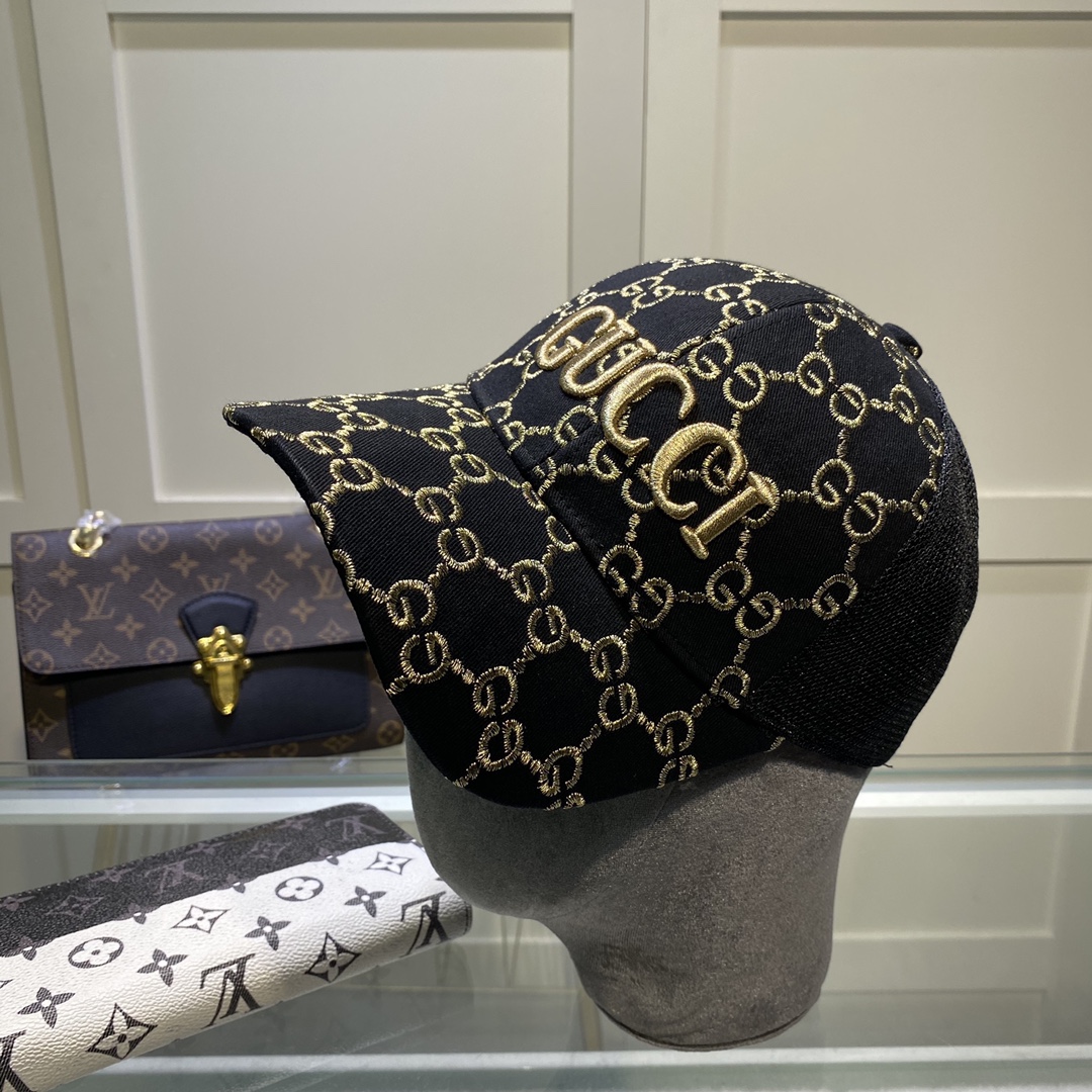 Gucci GG  Baseball Cap In Black - DopestKickz