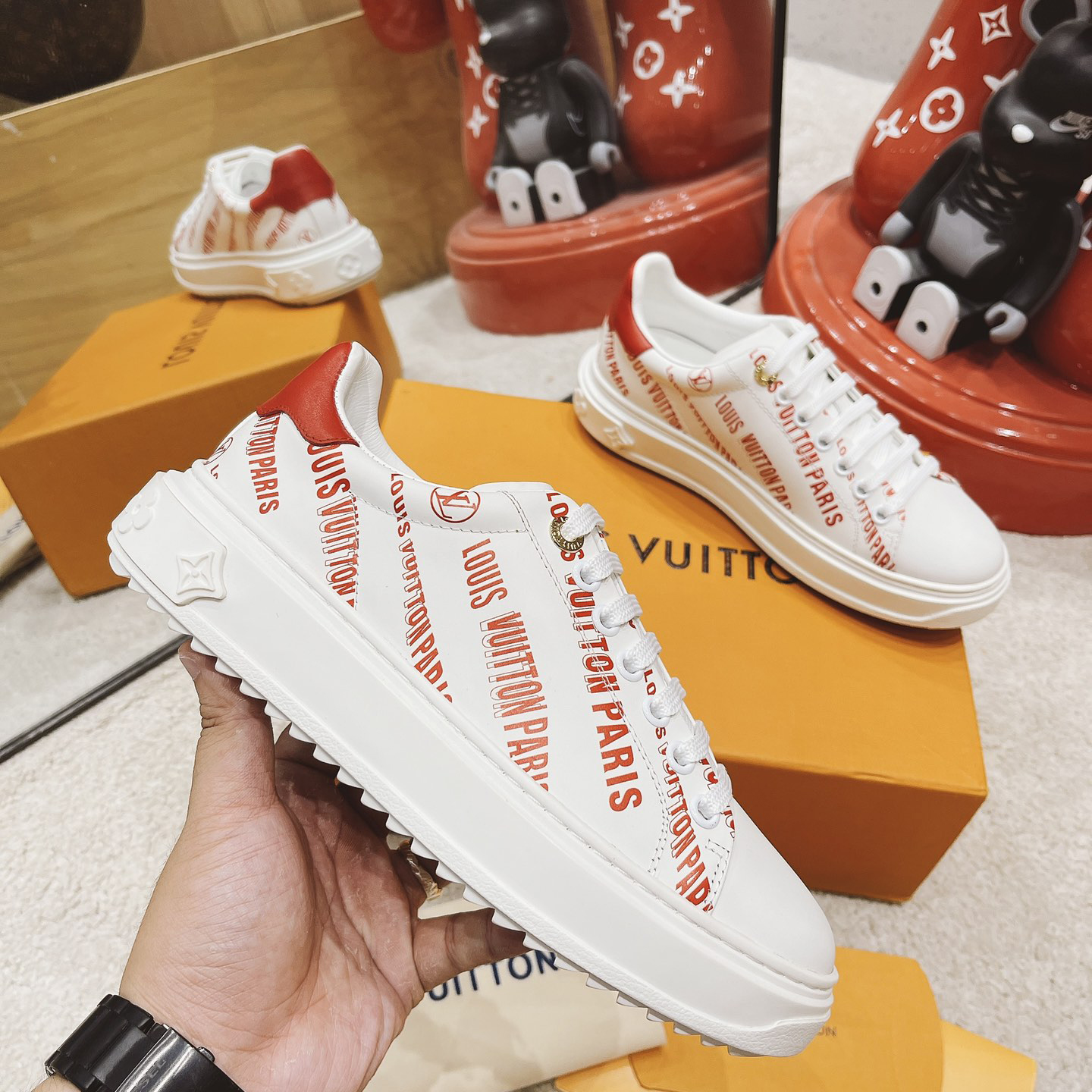 Louis Vuitton Time Out Sneaker  - DopestKickz