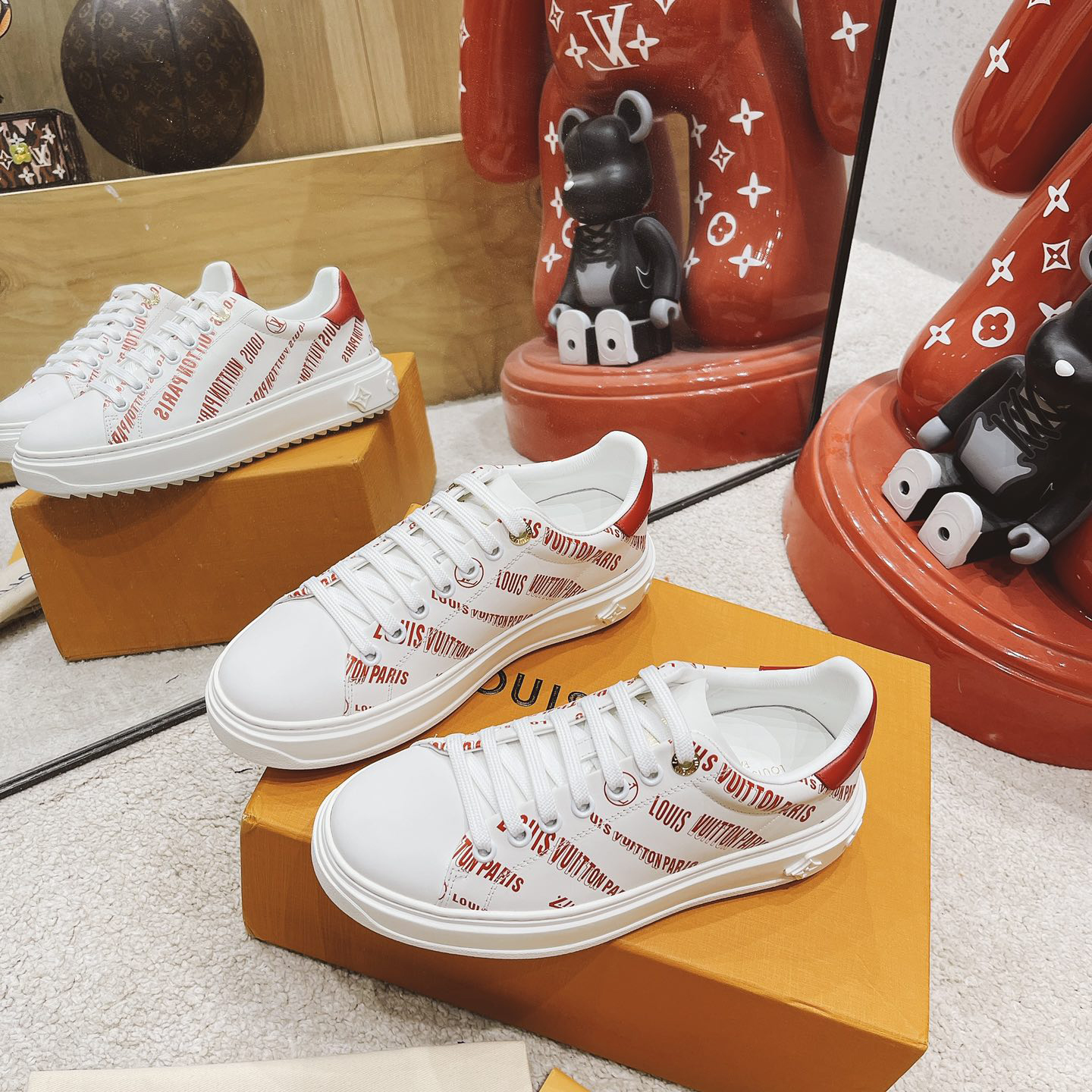 Louis Vuitton Time Out Sneaker  - DopestKickz