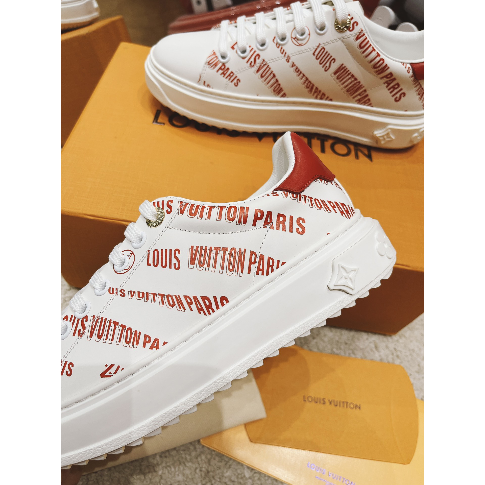 Louis Vuitton Time Out Sneaker  - DopestKickz
