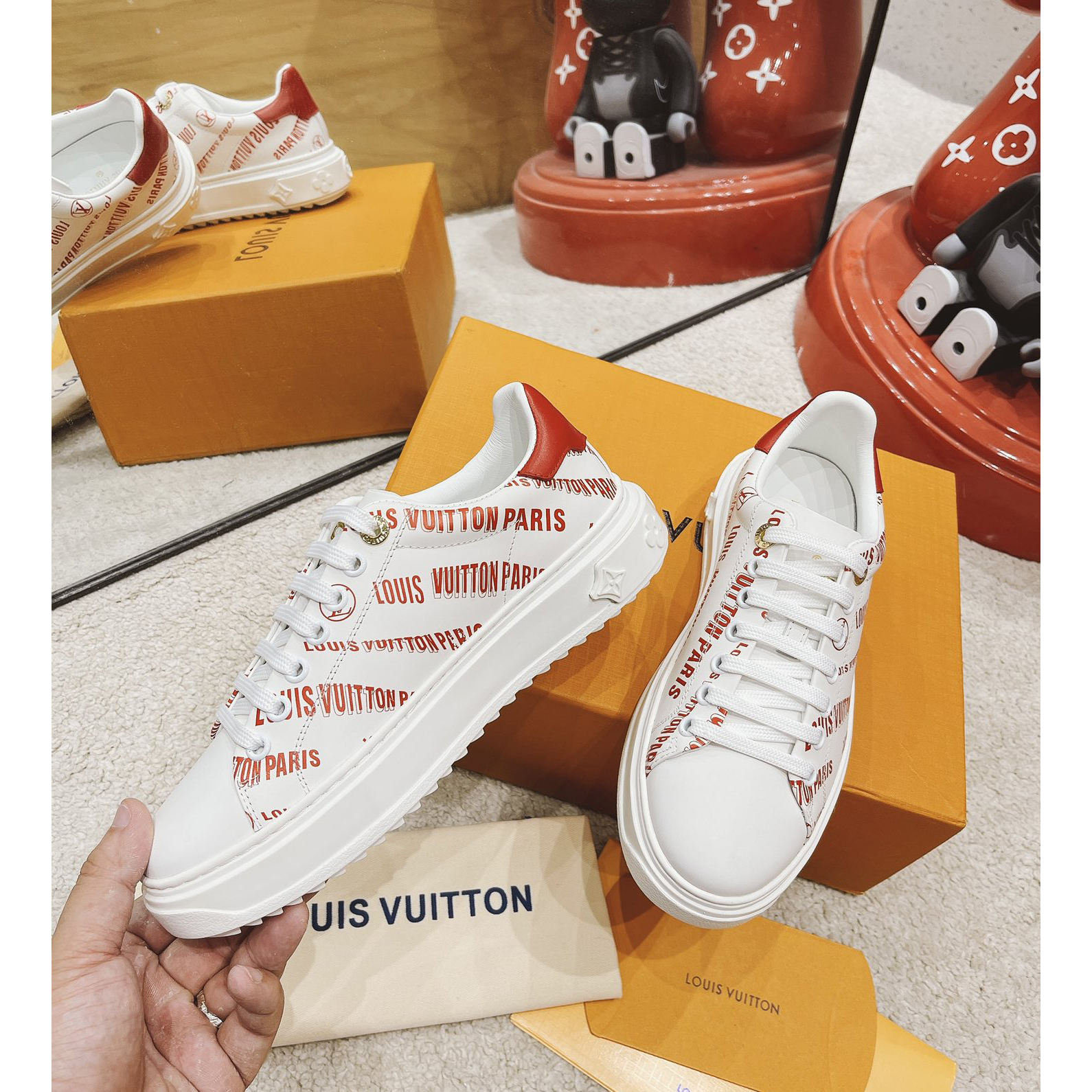 Louis Vuitton Time Out Sneaker  - DopestKickz