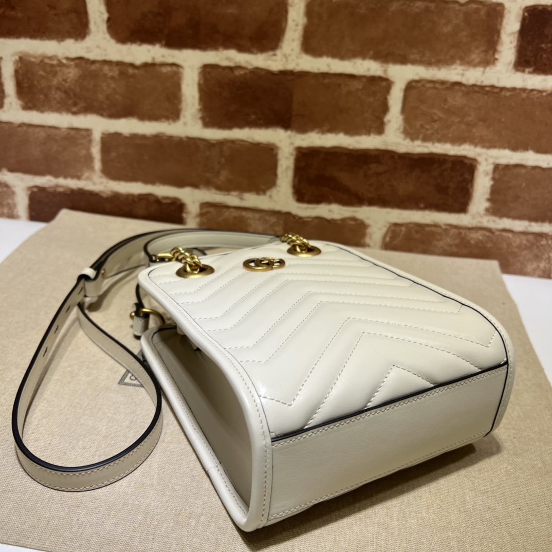 Gucci GG  Marmont Mini Handbag （16-19-7CM） - DopestKickz