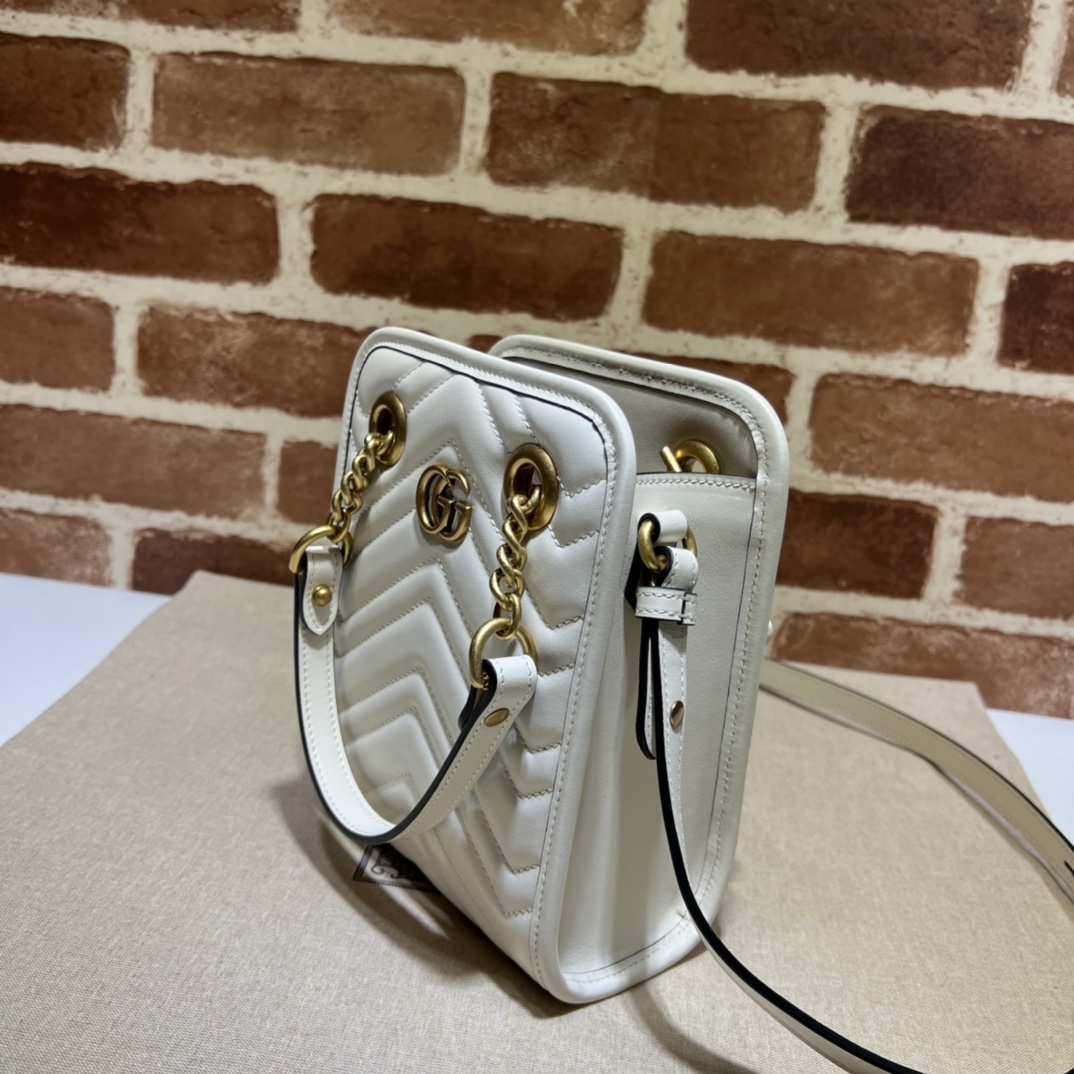 Gucci GG  Marmont Mini Handbag （16-19-7CM） - DopestKickz