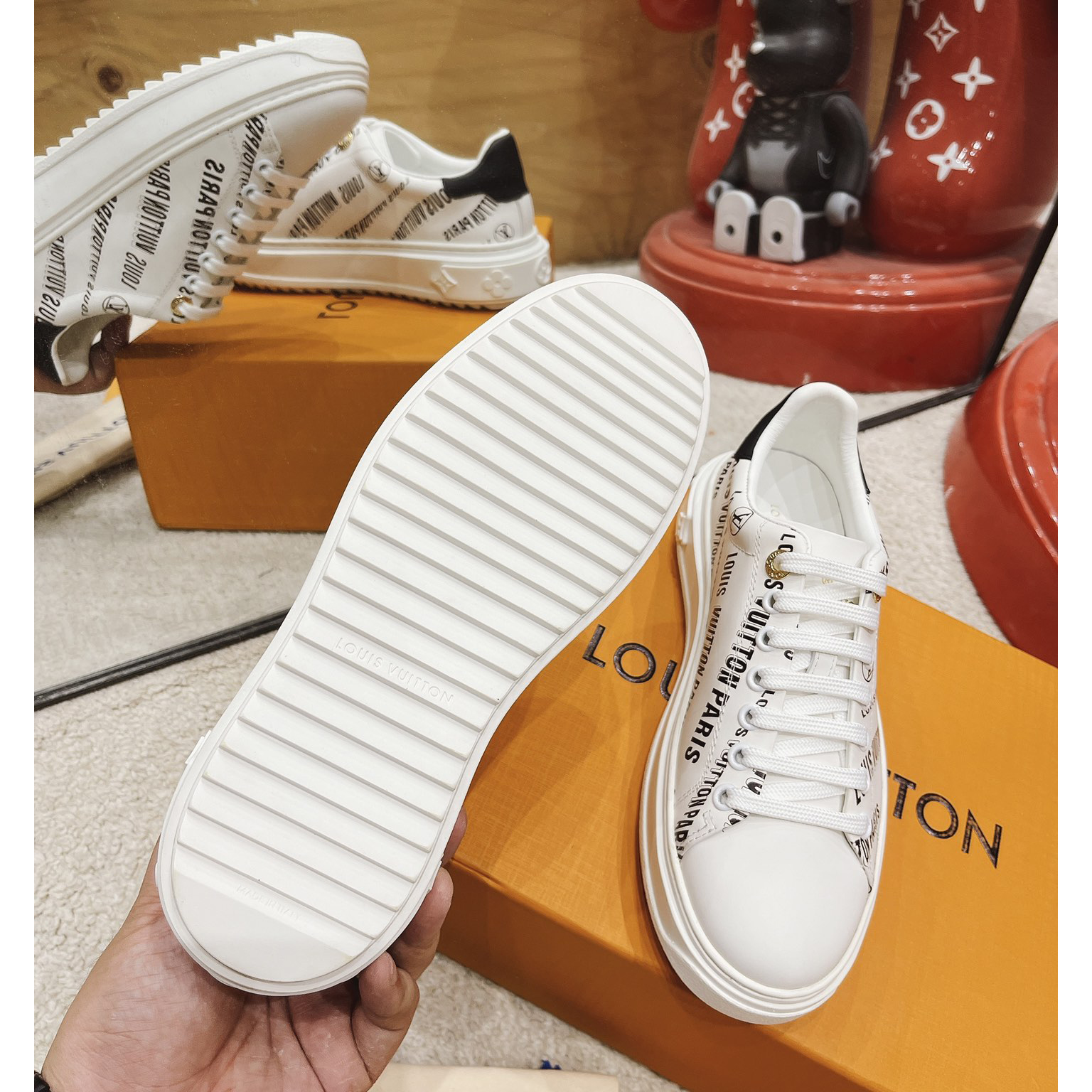 Louis Vuitton Time Out Sneaker  - DopestKickz