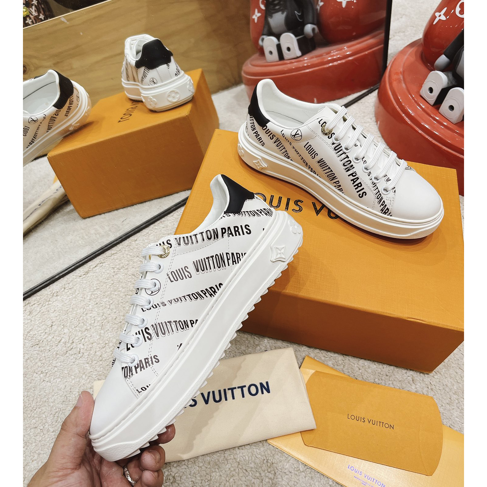 Louis Vuitton Time Out Sneaker  - DopestKickz