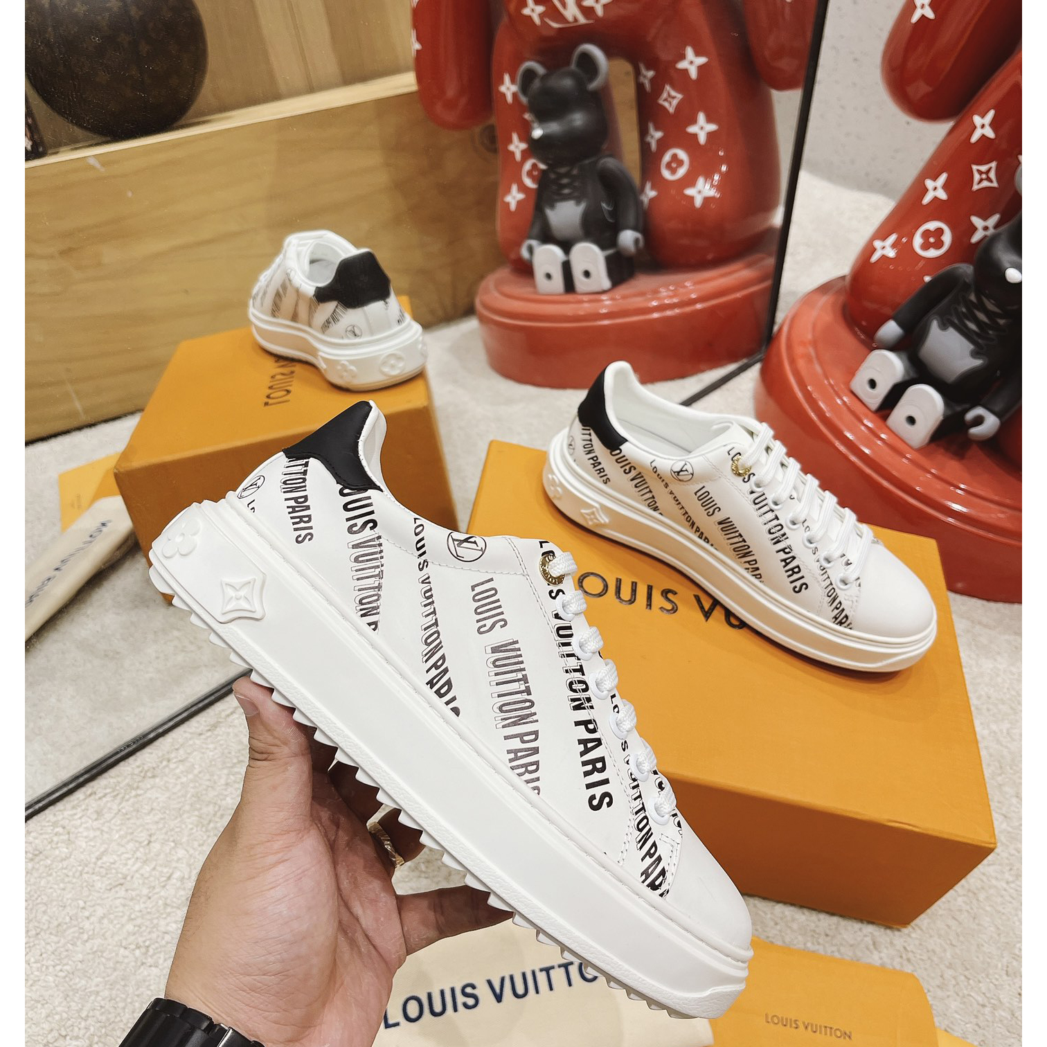 Louis Vuitton Time Out Sneaker  - DopestKickz