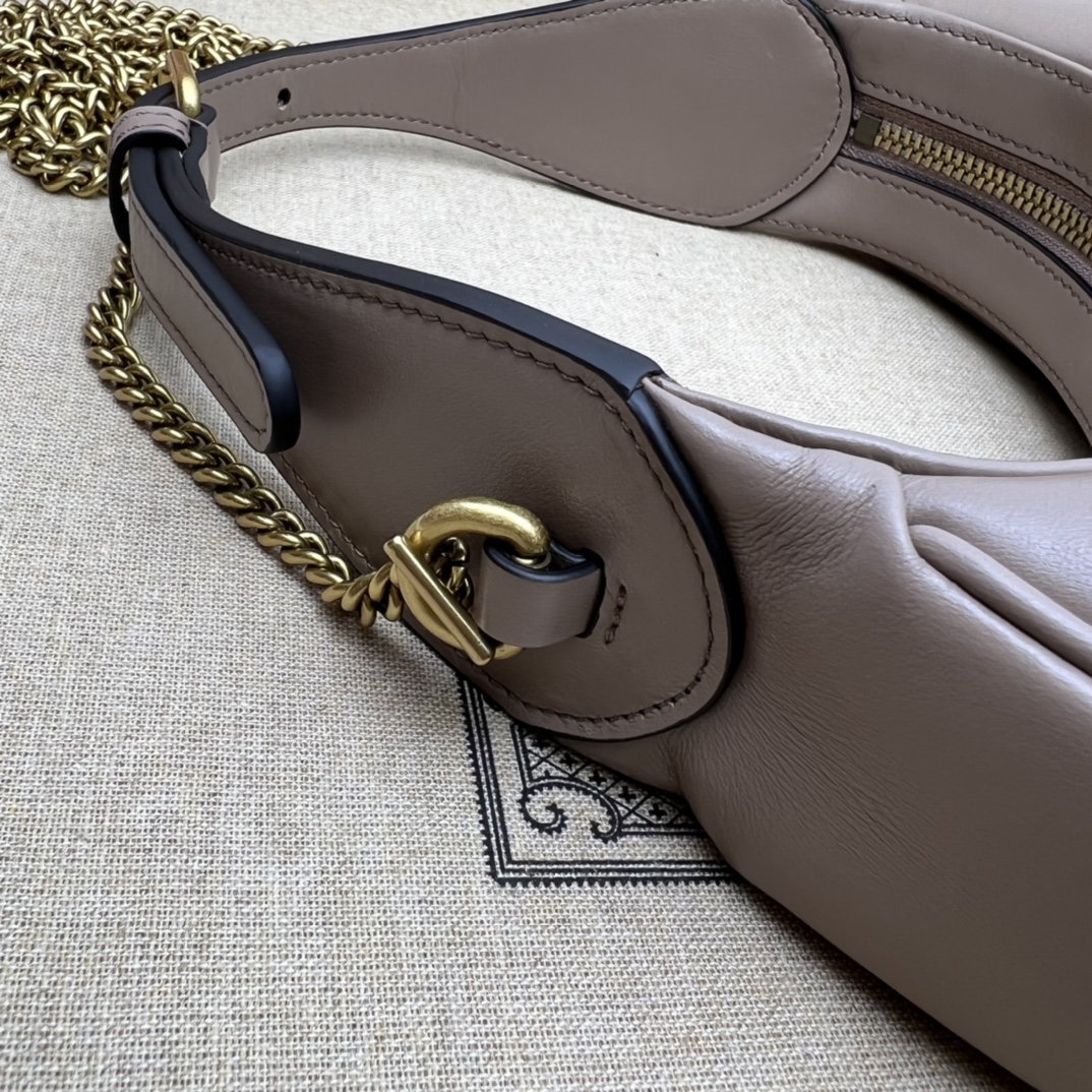 Gucci GG  Leather Handle Bag（21-11-5CM） - DopestKickz