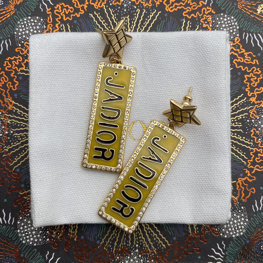 Dior Square Earrings  - DopestKickz