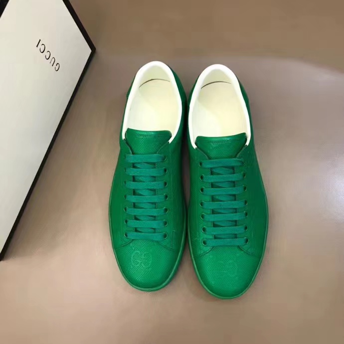 Gucci GG Sneaker In Green - DopestKickz