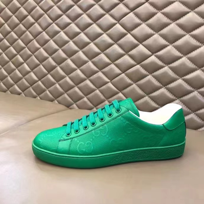Gucci GG Sneaker In Green - DopestKickz