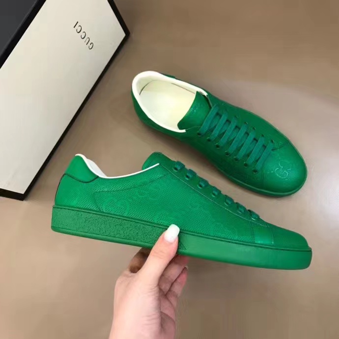 Gucci GG Sneaker In Green - DopestKickz