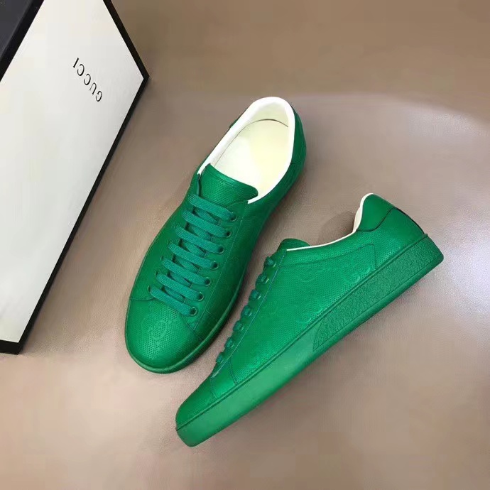 Gucci GG Sneaker In Green - DopestKickz