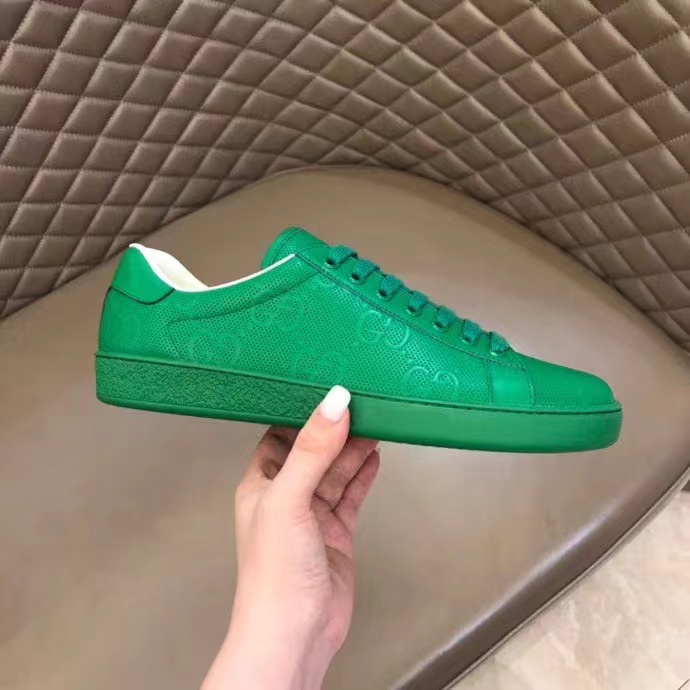 Gucci GG Sneaker In Green - DopestKickz