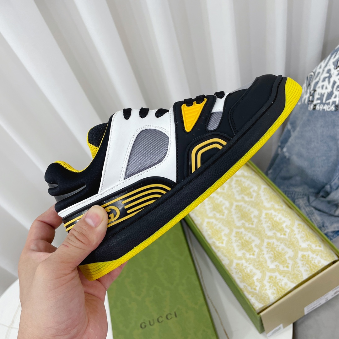 Gucci  Basket Sneaker With Lnterlocking G  - DopestKickz