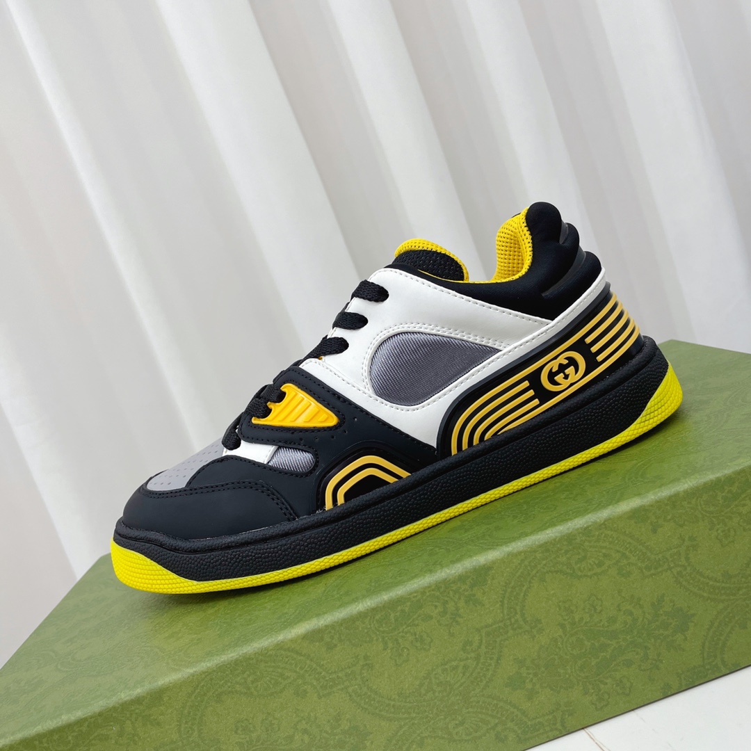 Gucci  Basket Sneaker With Lnterlocking G  - DopestKickz