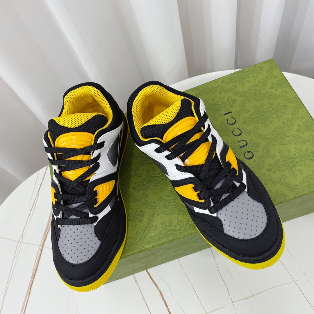 Gucci  Basket Sneaker With Lnterlocking G  - DopestKickz