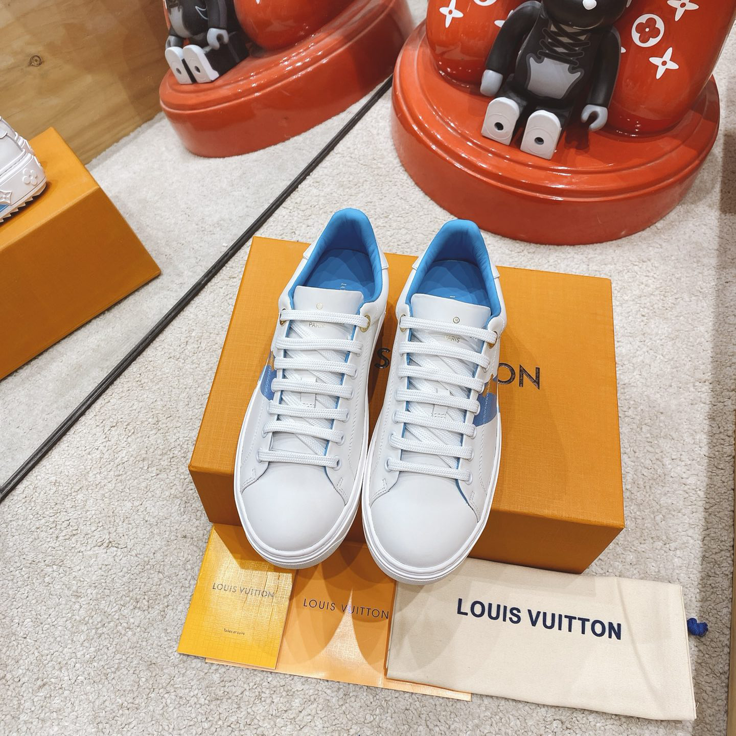 Louis Vuitton Logo Sneaker - DopestKickz