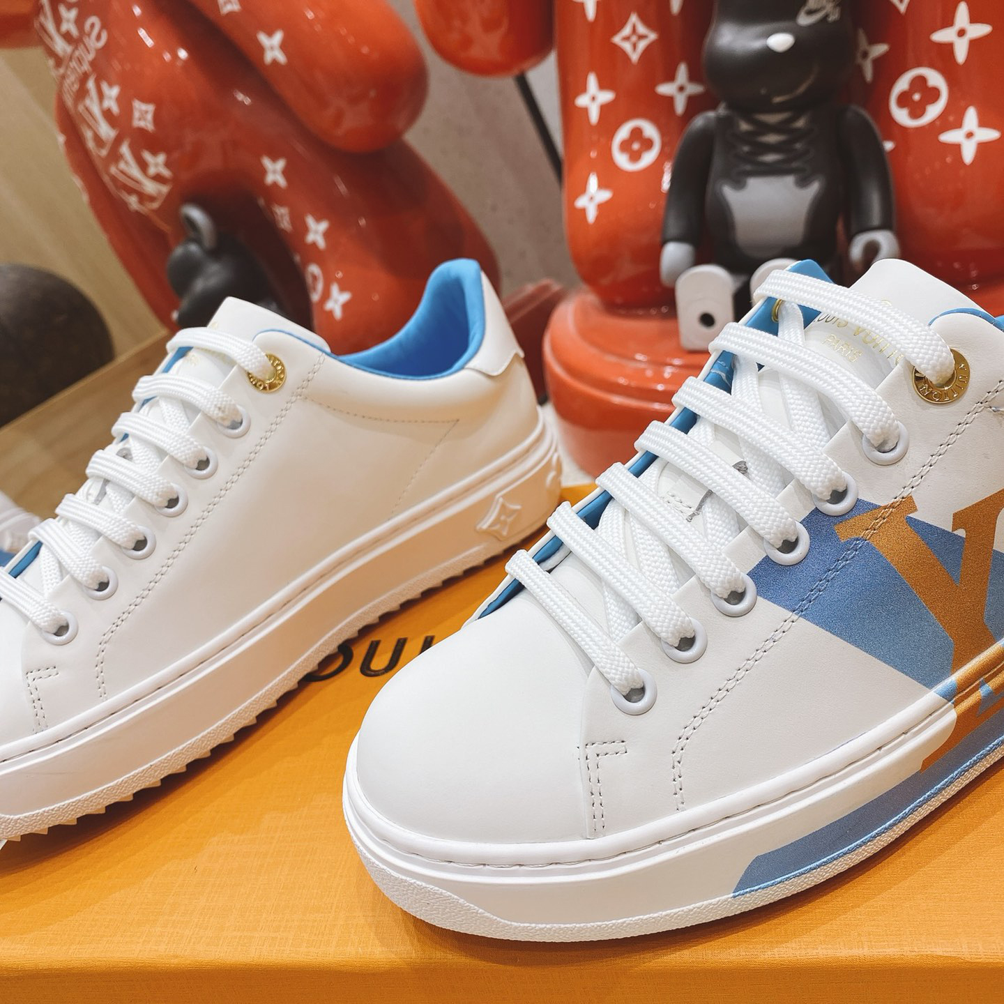 Louis Vuitton Logo Sneaker - DopestKickz