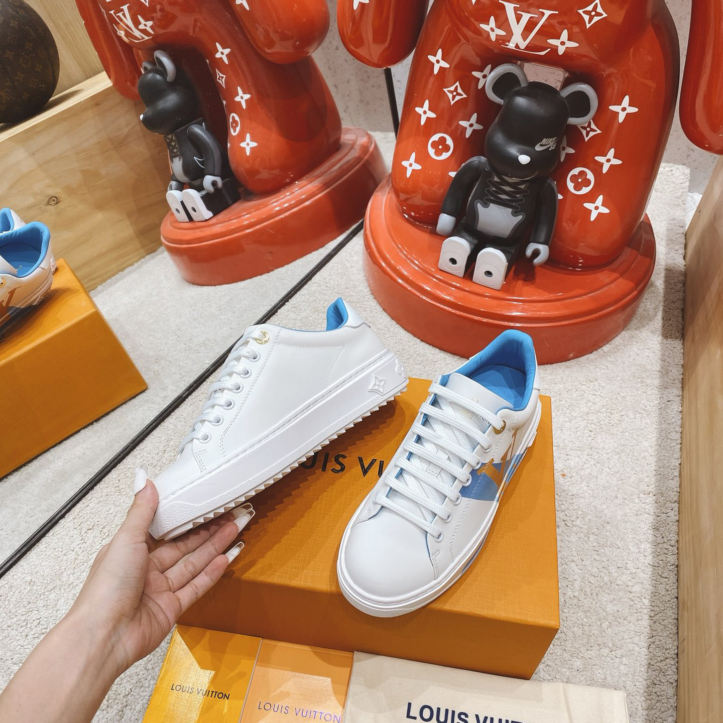 Louis Vuitton Logo Sneaker - DopestKickz