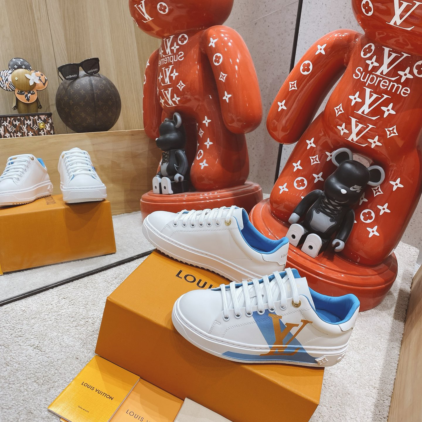Louis Vuitton Logo Sneaker - DopestKickz
