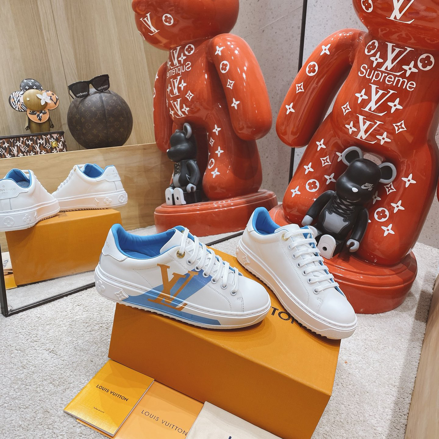 Louis Vuitton Logo Sneaker - DopestKickz