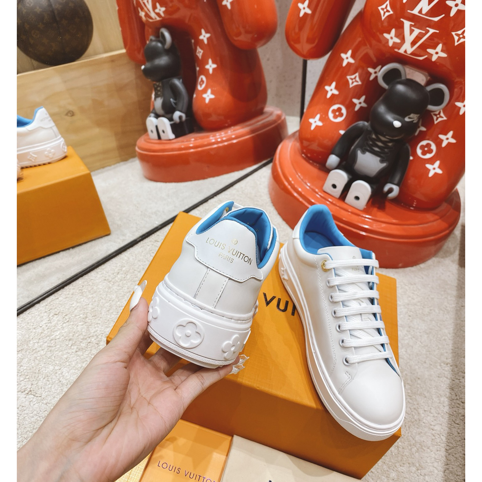 Louis Vuitton Logo Sneaker - DopestKickz