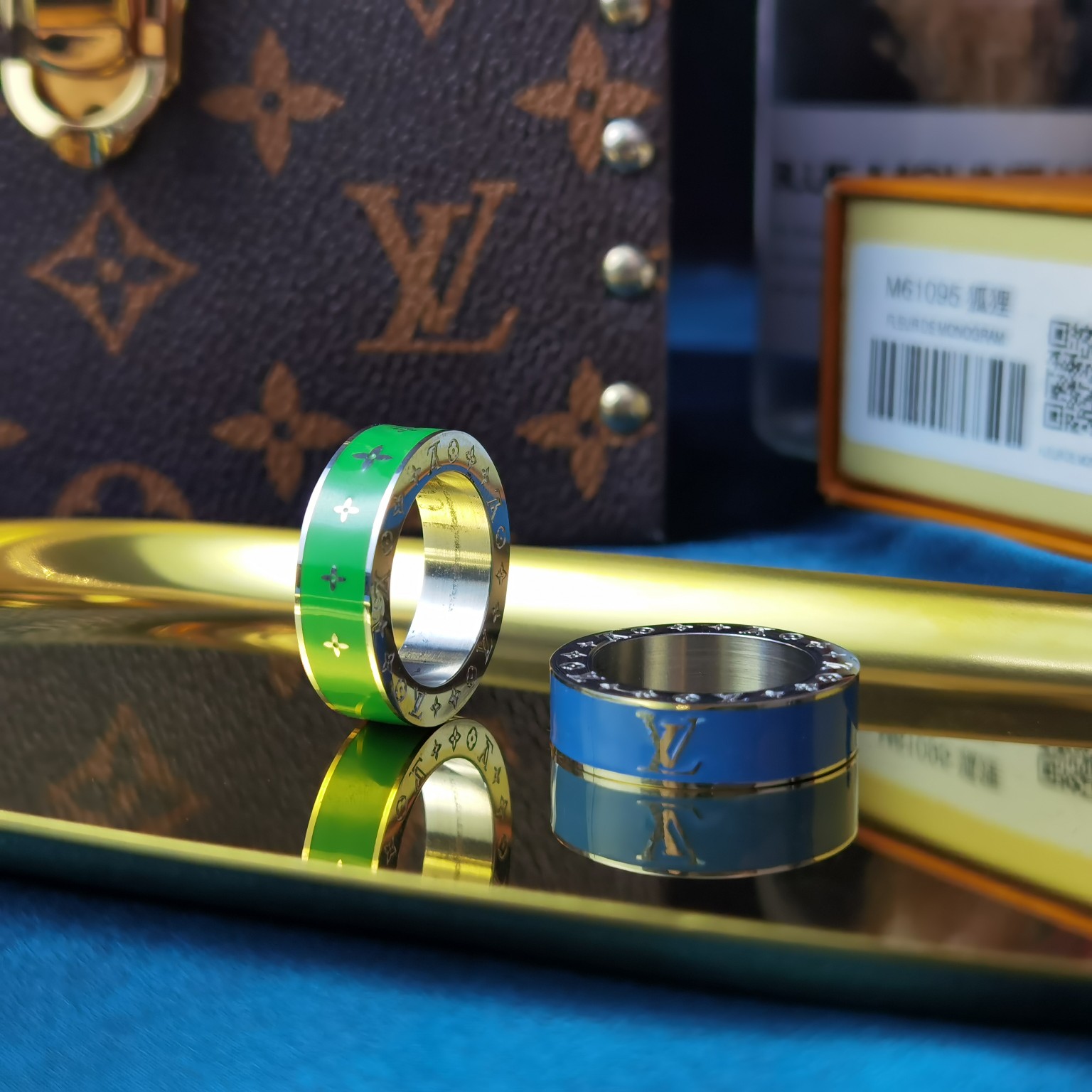 Louis Vuitton Rainbow Charms Ring - DopestKickz