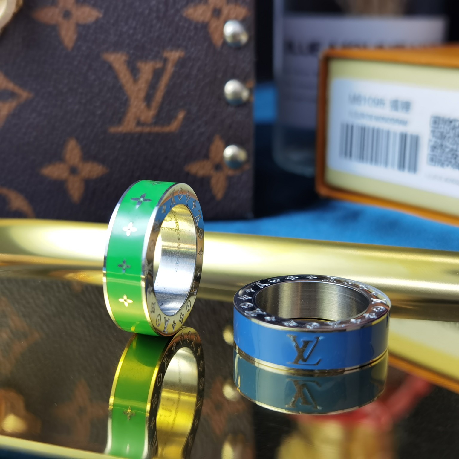 Louis Vuitton Rainbow Charms Ring - DopestKickz