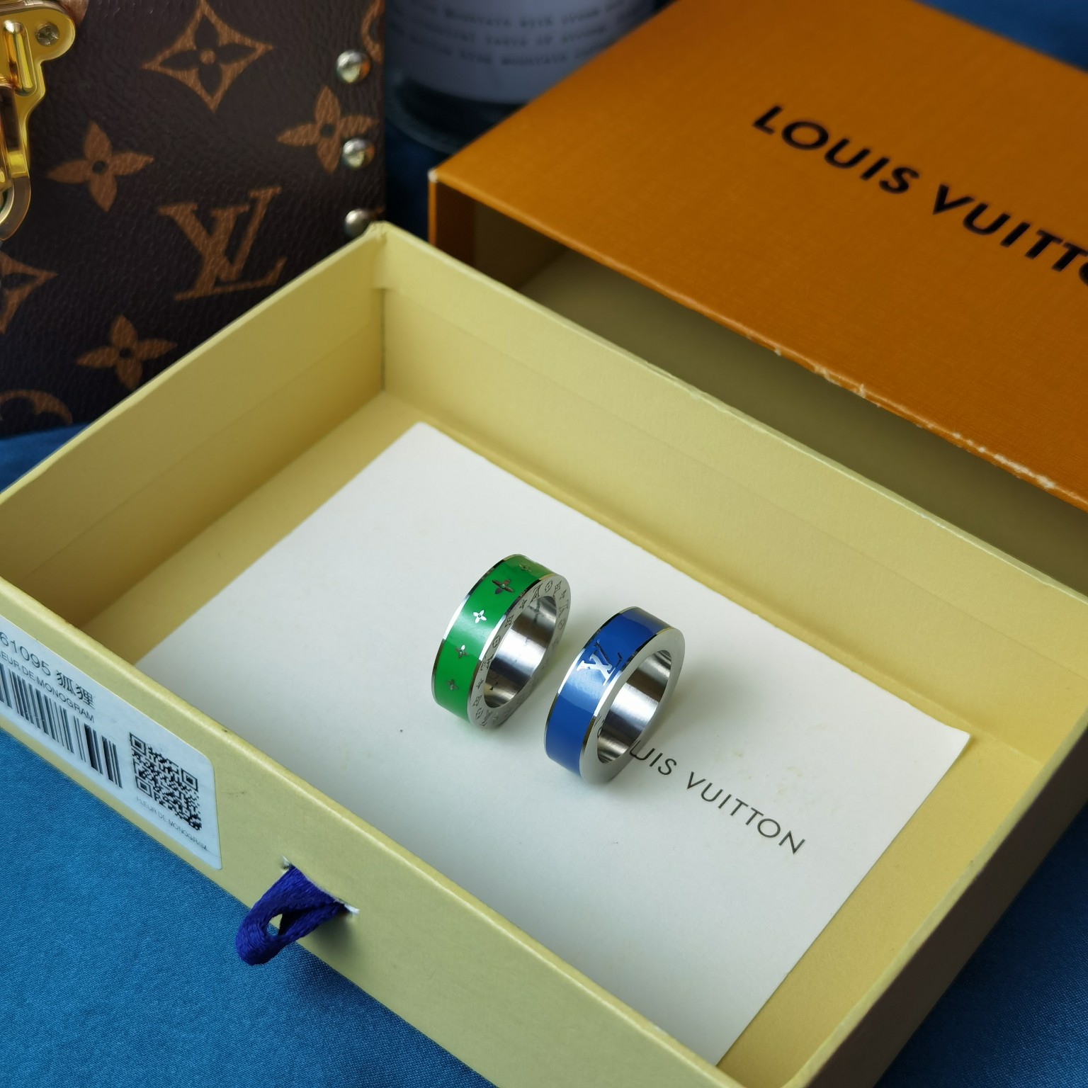 Louis Vuitton Rainbow Charms Ring - DopestKickz