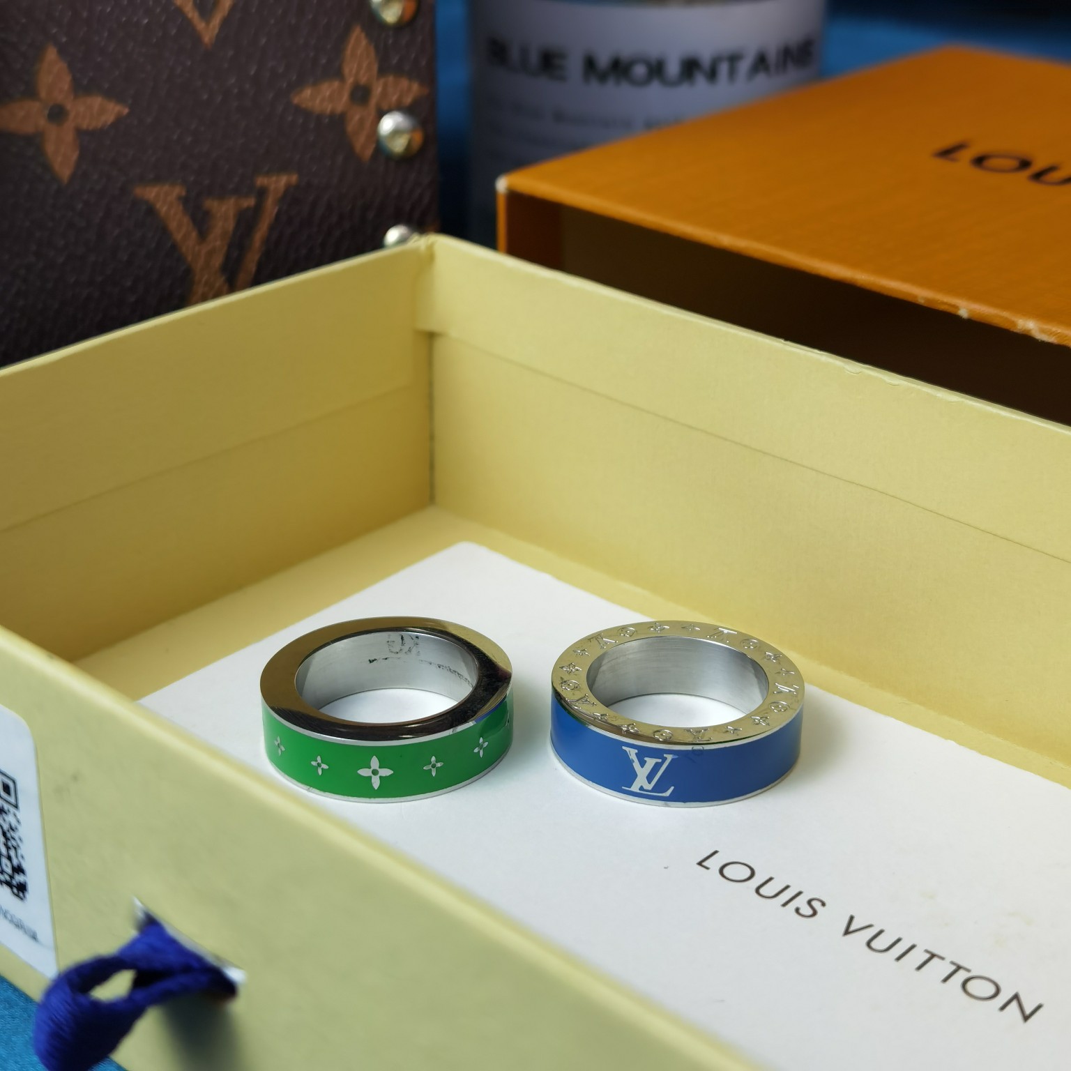 Louis Vuitton Rainbow Charms Ring - DopestKickz