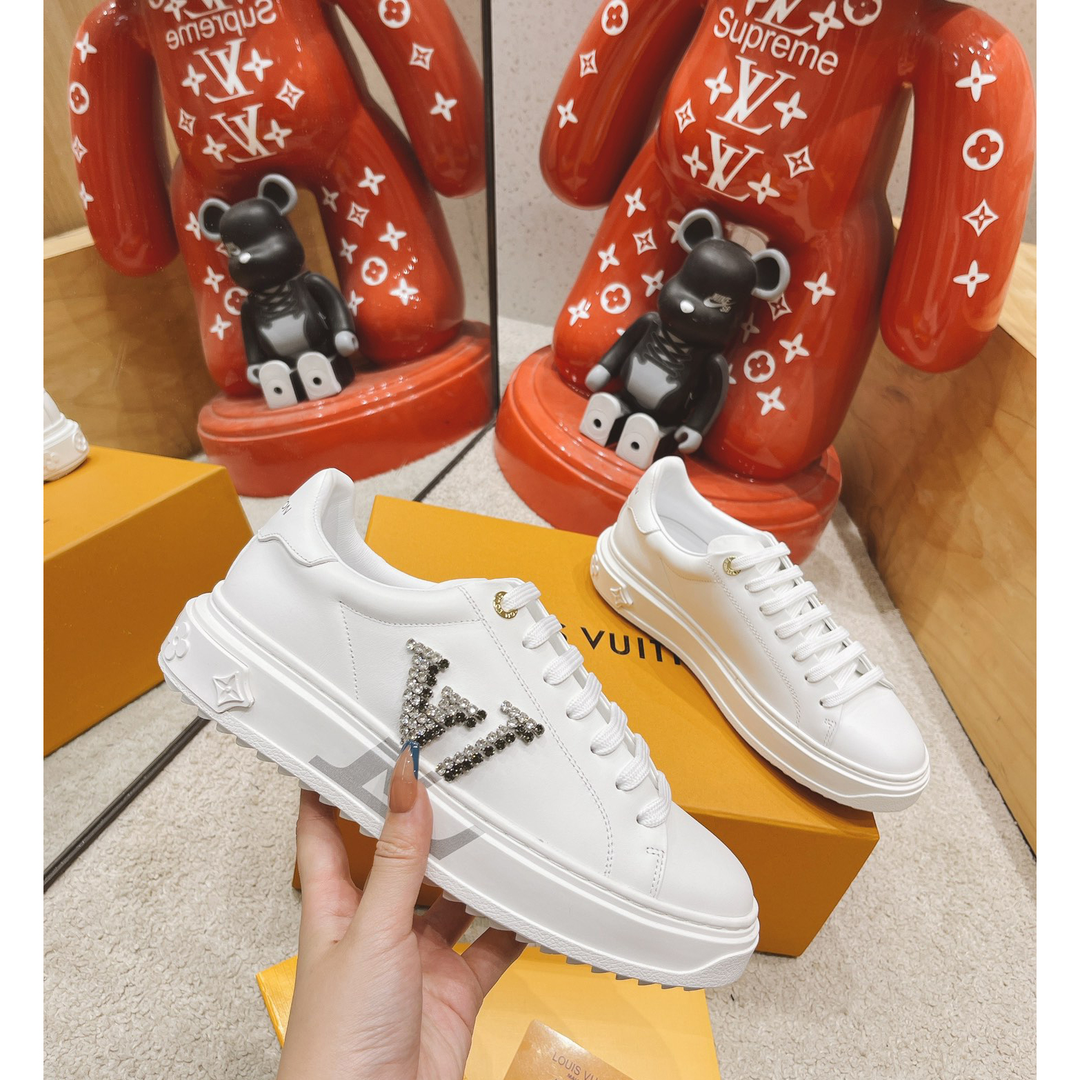 Louis Vuitton Time Out Sneaker  - DopestKickz
