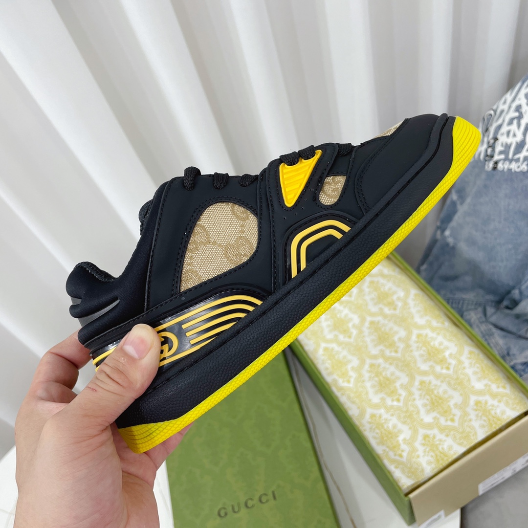 Gucci  Basket Sneaker With Lnterlocking G  - DopestKickz