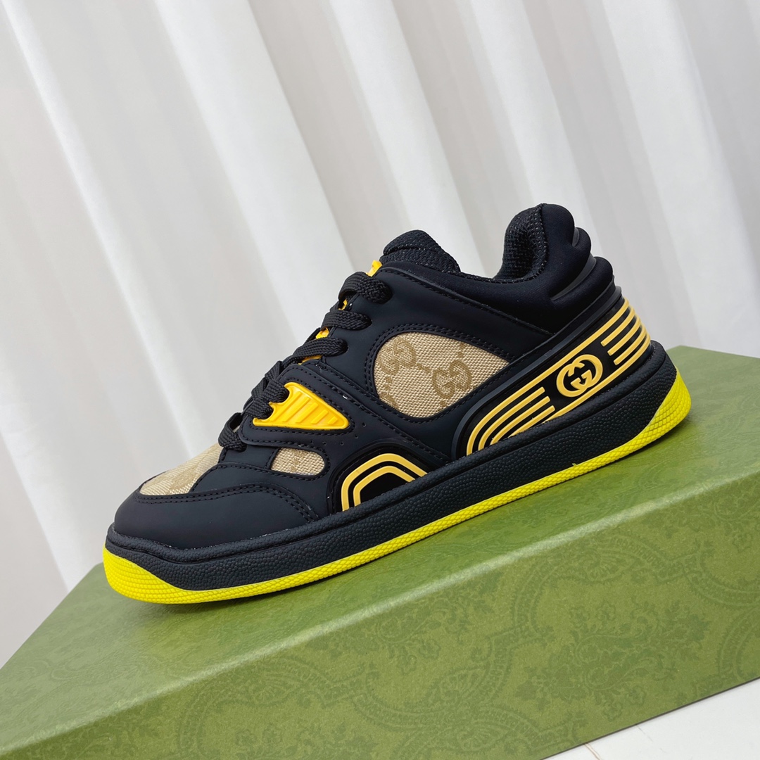Gucci  Basket Sneaker With Lnterlocking G  - DopestKickz